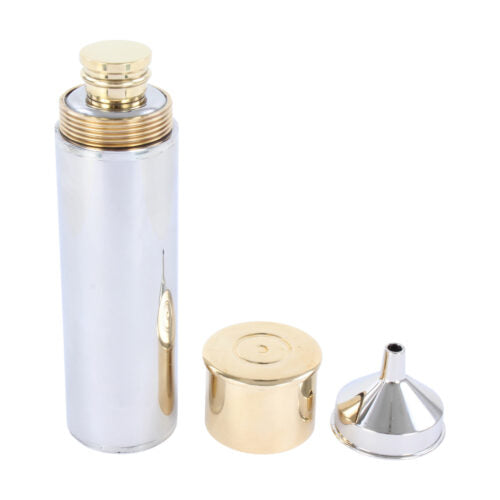 Hip Flask Gun Cartridge Design Stainless Steel 6oz