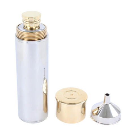 Hip Flask Gun Cartridge Design Stainless Steel 6oz