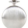 Silver Brush Quartz Full Hunter Pocket Watch