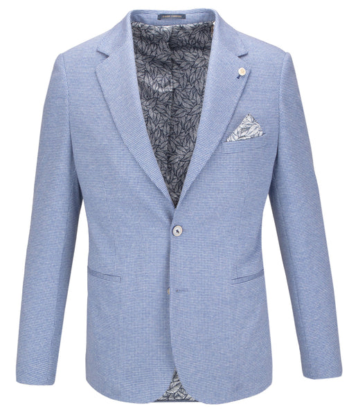 Sky Blue Stretch Summer Jacket