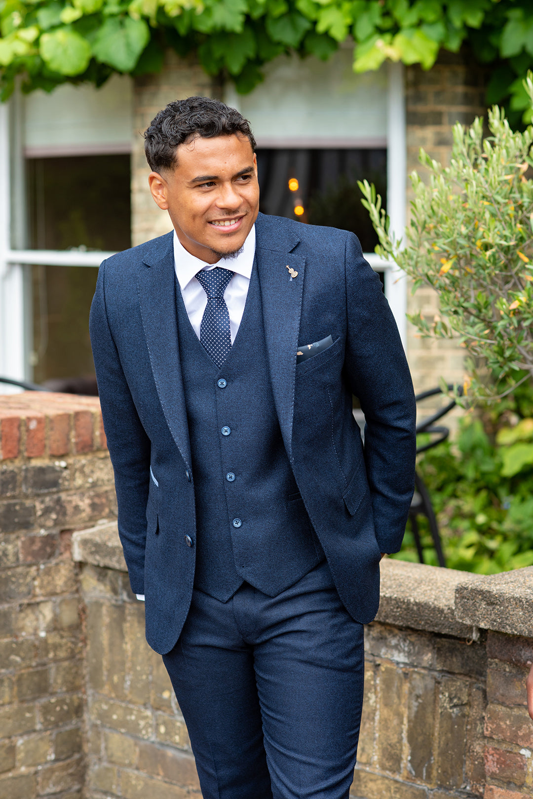Pant coat navy blue 2025