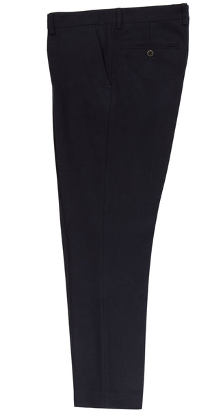 Woven Navy Trousers